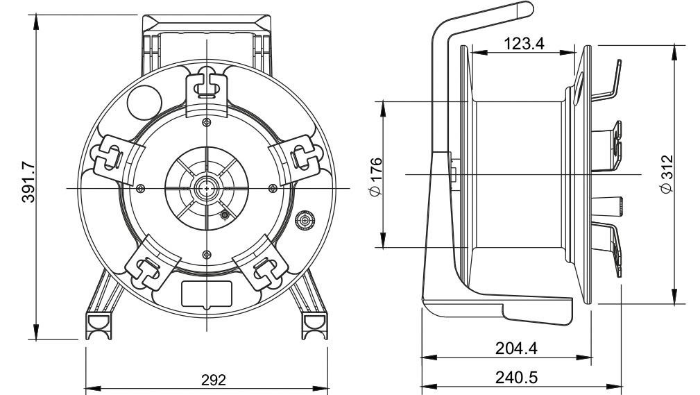 Tactical Fiber Cable Reel Deployable2